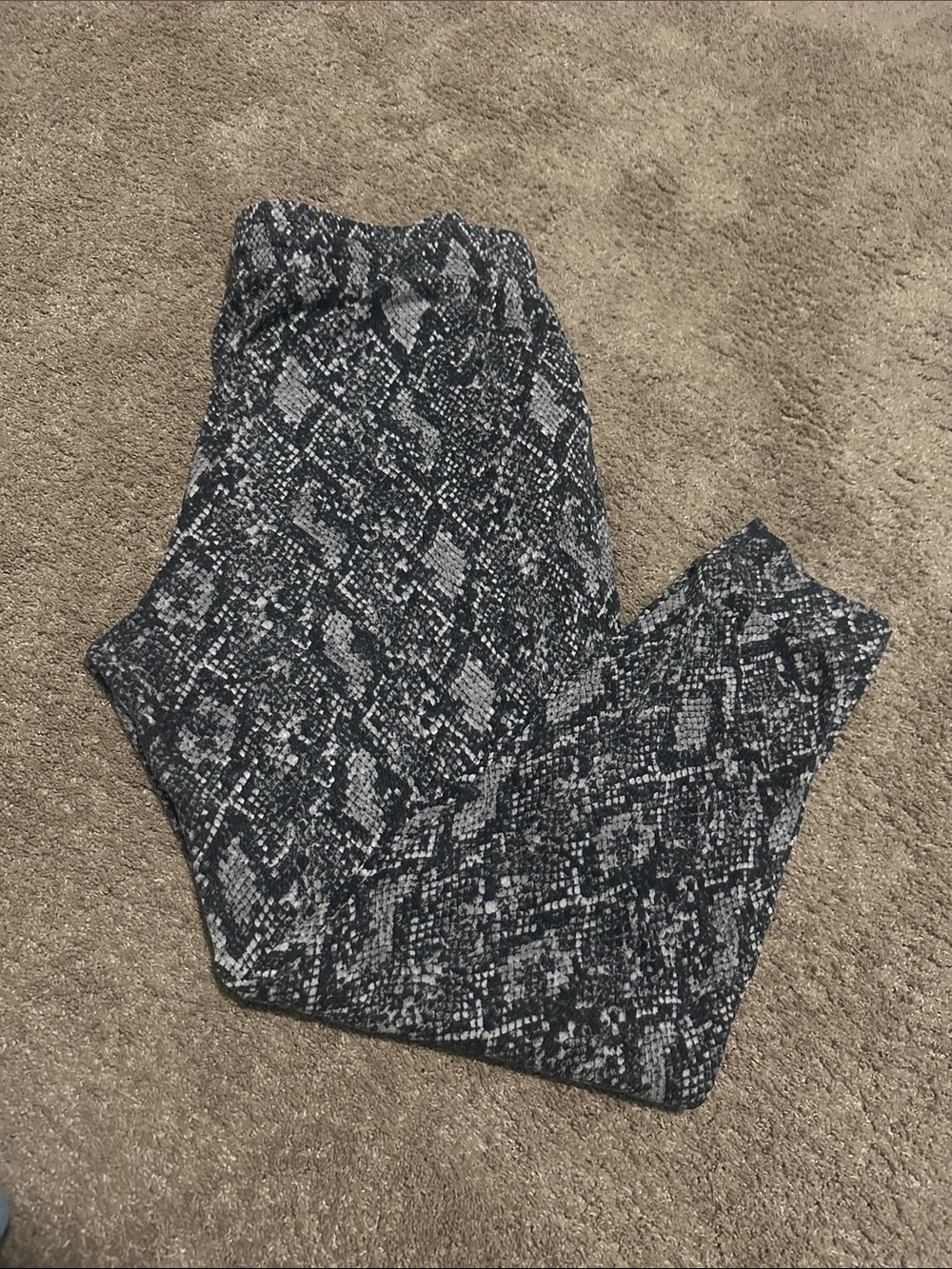 MK Snake-Print Joggers Pants